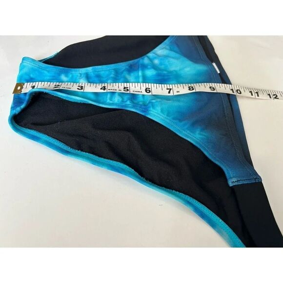 Athleta Women's Blue Tie Dye Bali Bikini Bottom - Picture 6 of 6